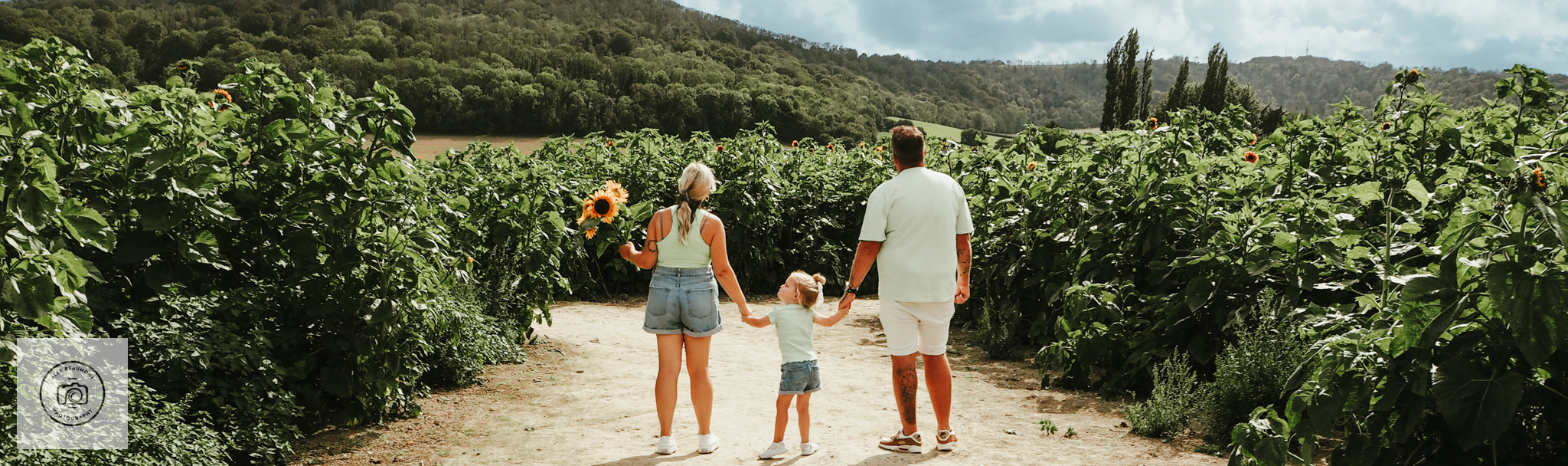 A Family Photoshoot Among Sunflowers