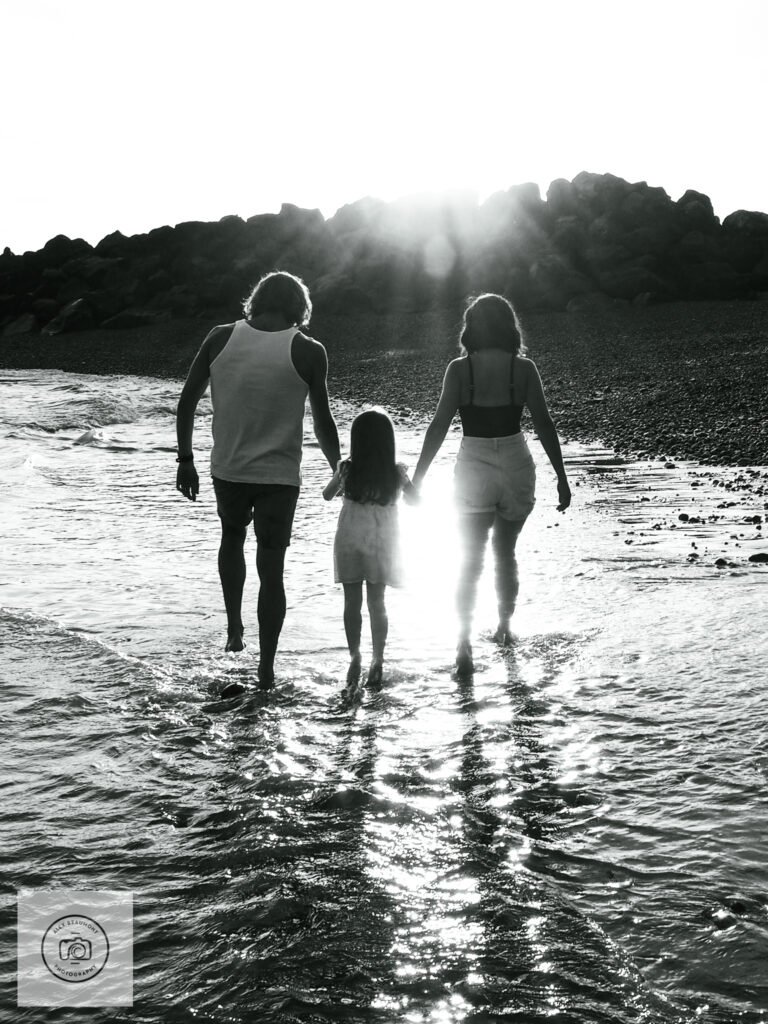 family sunset beach photoshoot hove